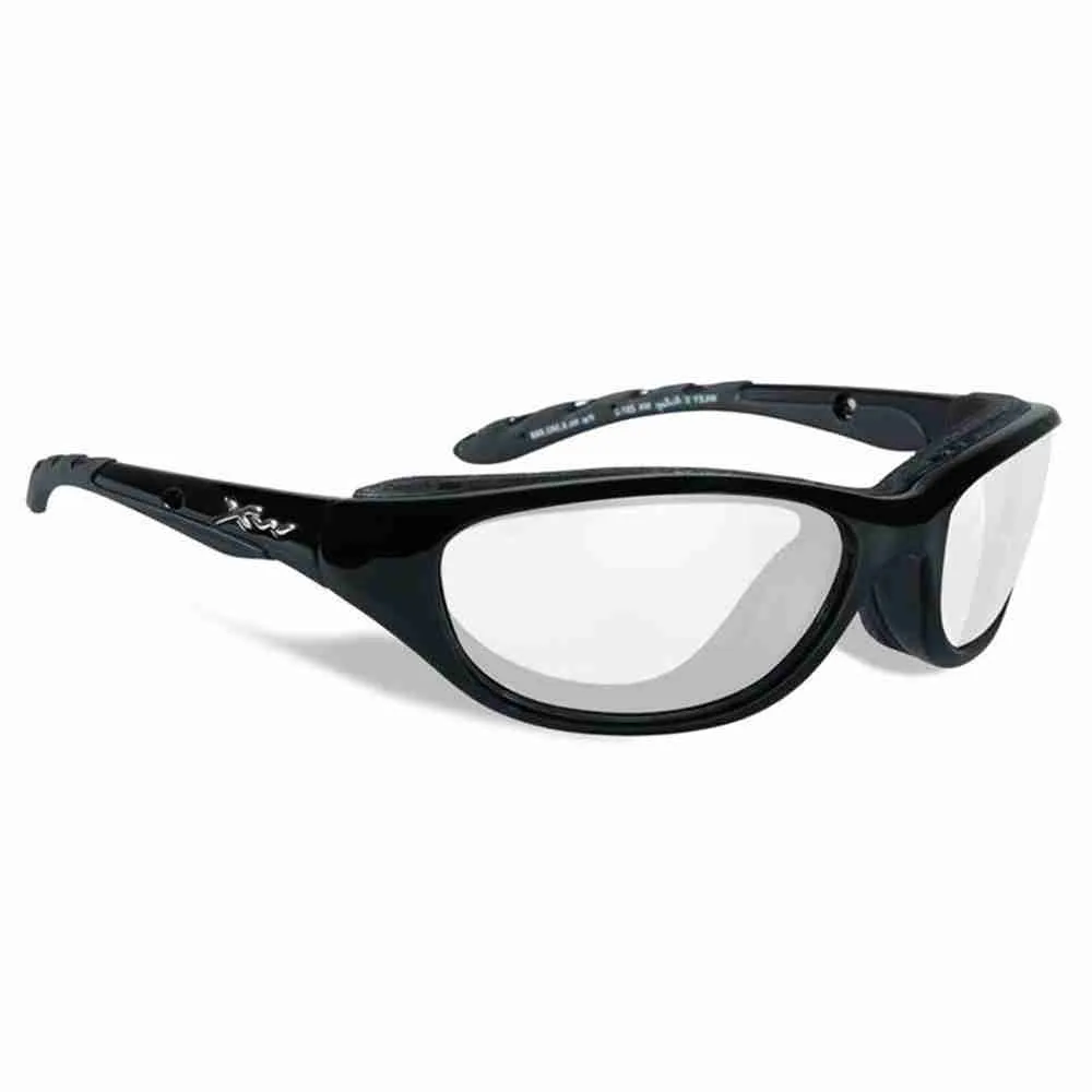 AIRRAGE GLOSS BLACK CLEAR LENS