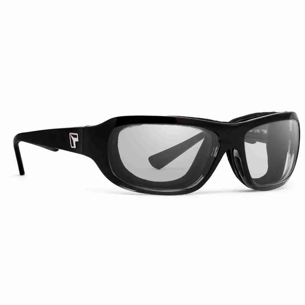 ASPEN Gloss Black Clear Angle