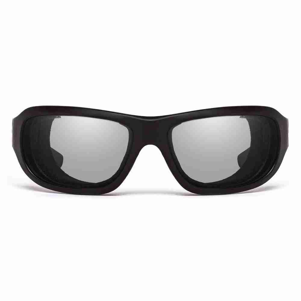 ASPEN Matte Black Clear Front