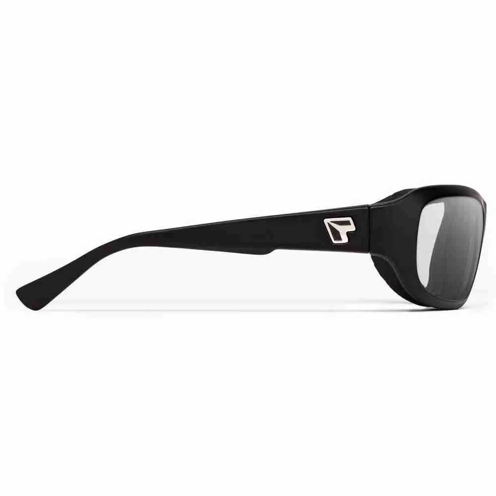 ASPEN Matte Black Clear Side