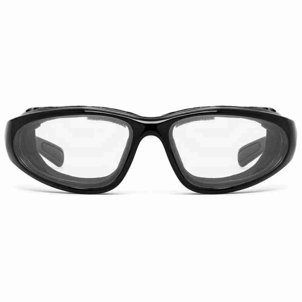 Bora Glossy Black Clear Front