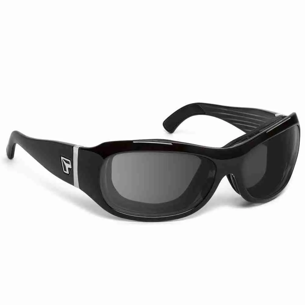 Briza Glossy Black Gray Angle