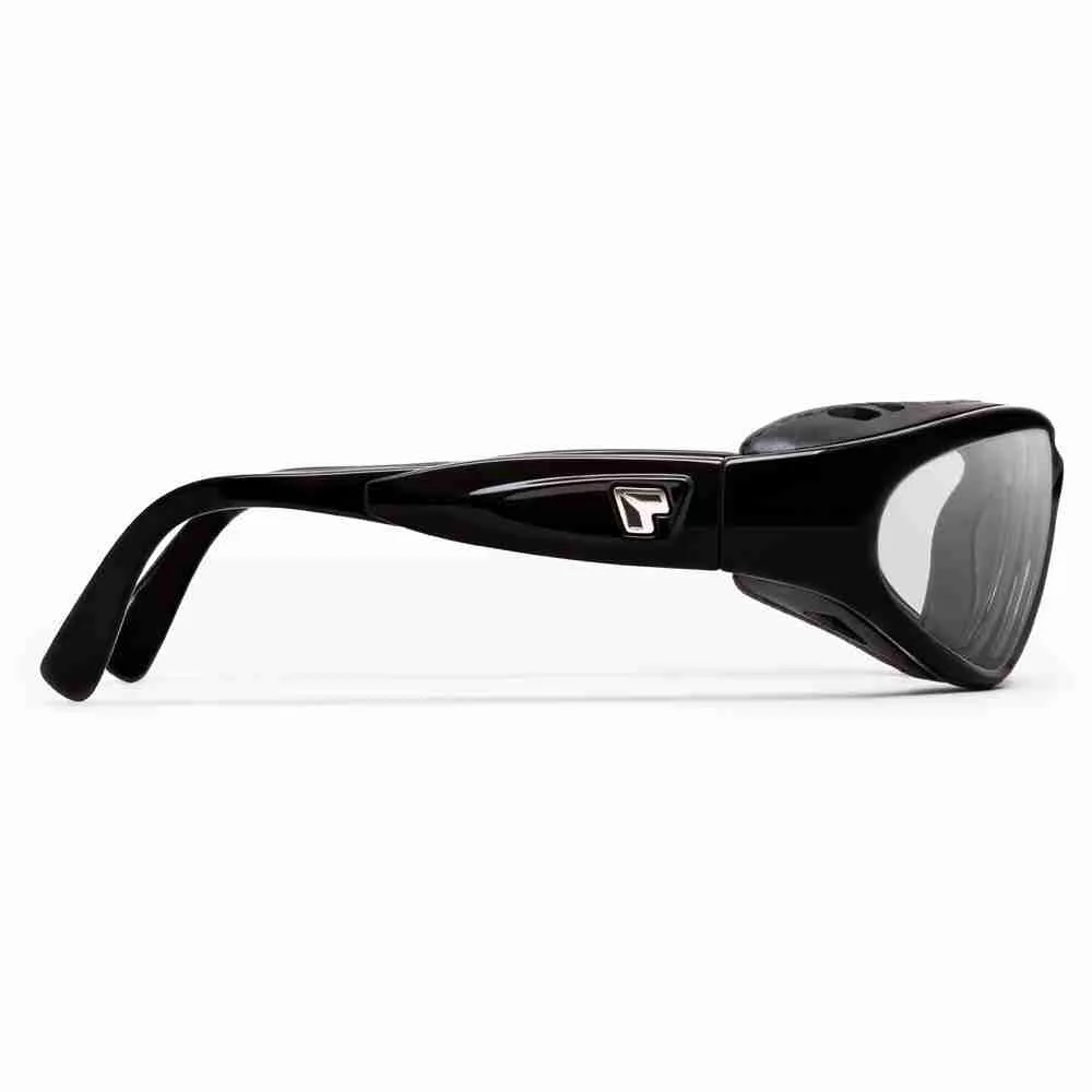 Cape Glossy Black Clear Side