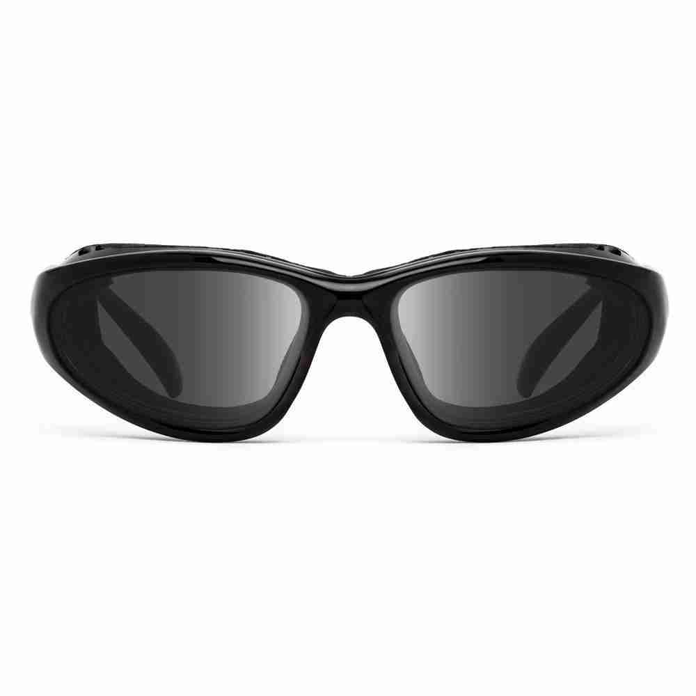 Cape Glossy Black Gray Front
