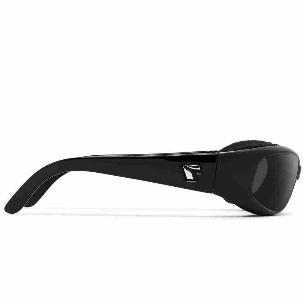 Chubasco Glossy Black Gray Side