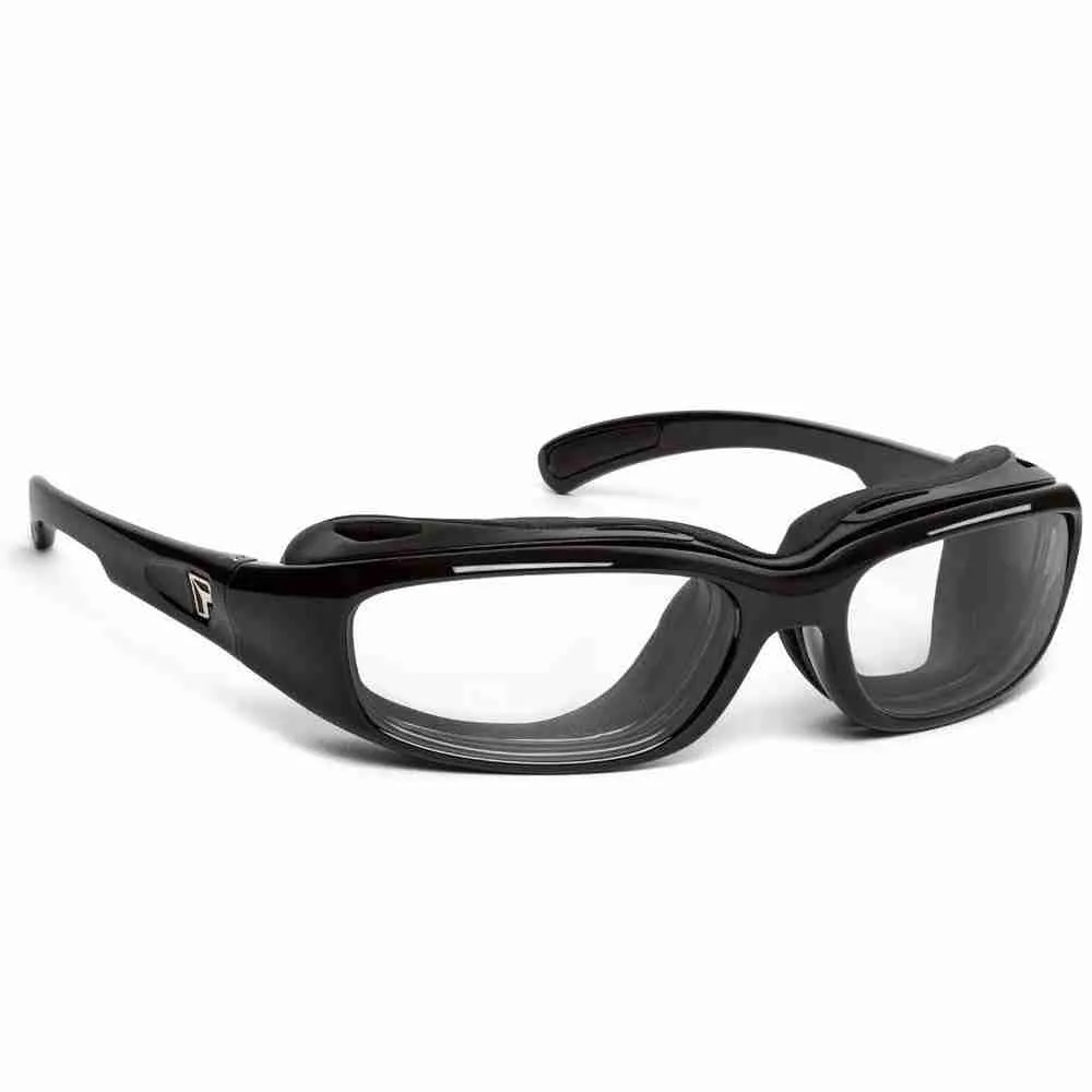 Churada Glossy Black Clear Angle