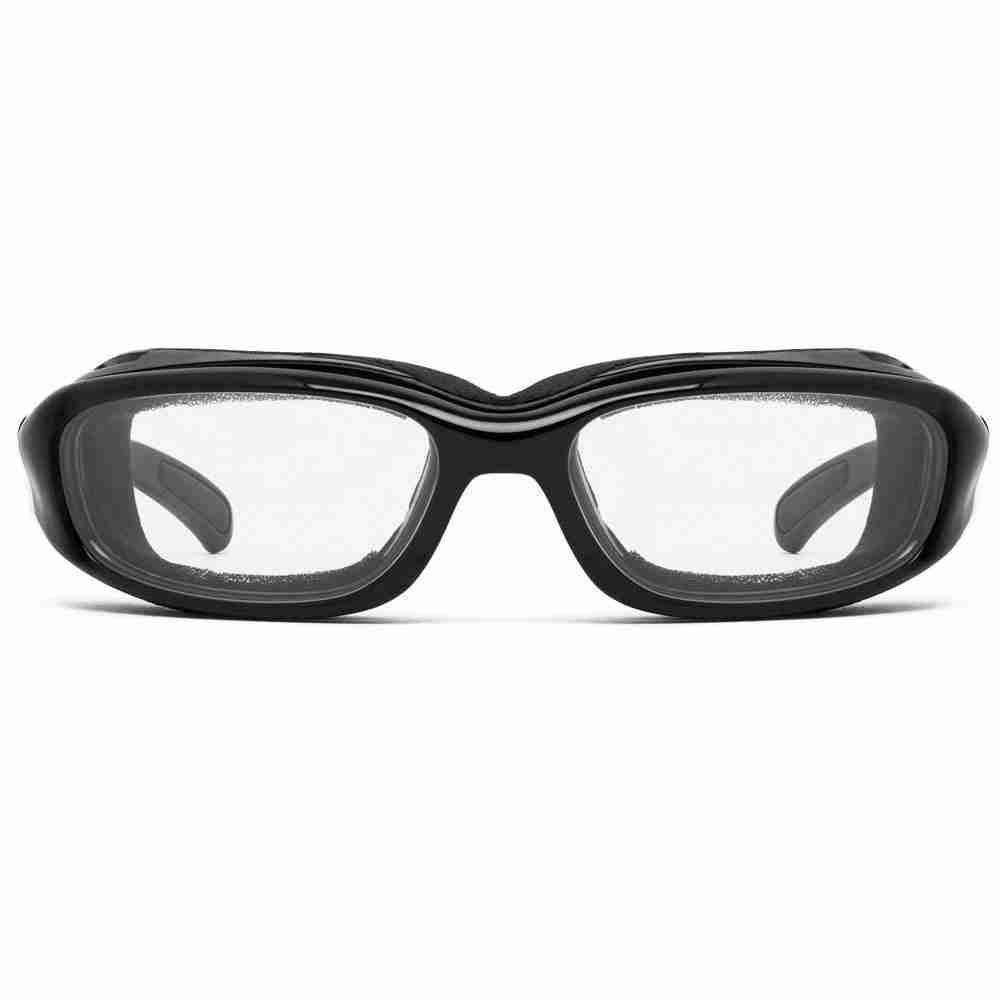 Churada Glossy Black Clear Front