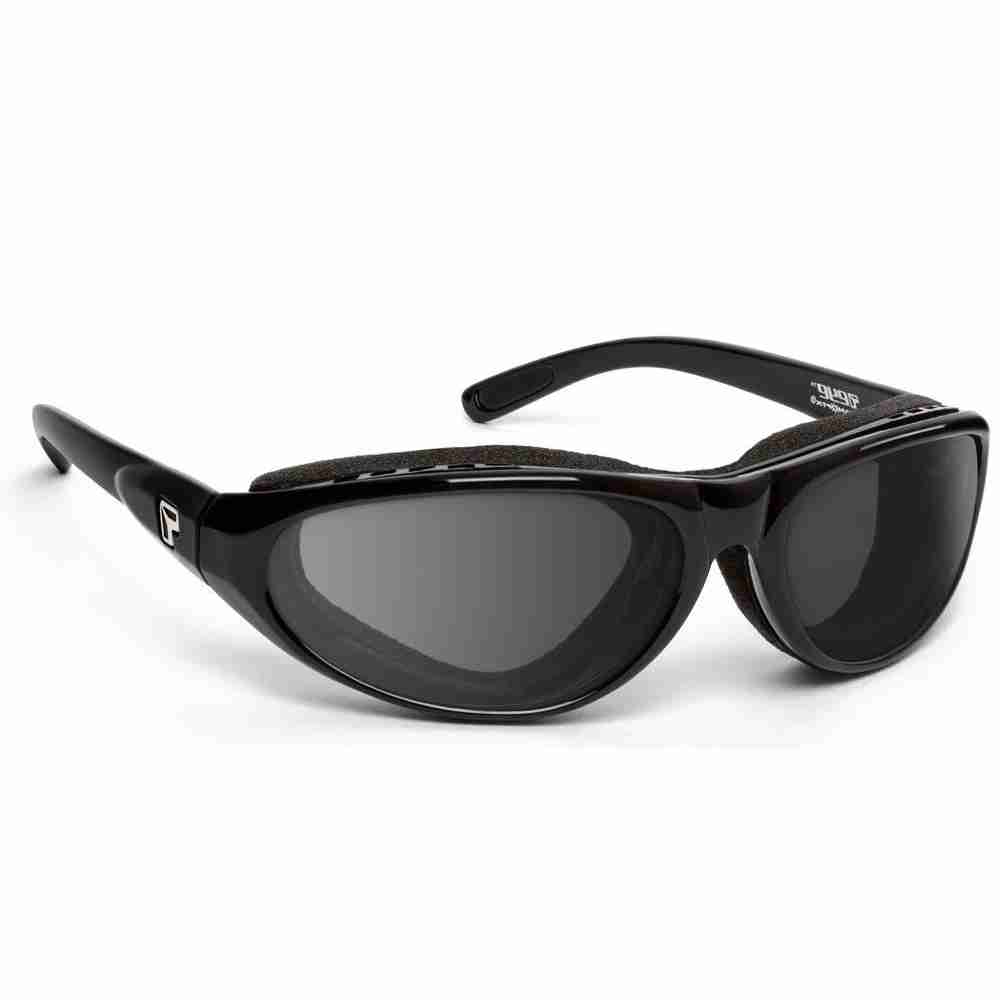 Cyclone Glossy Black Gray Angle