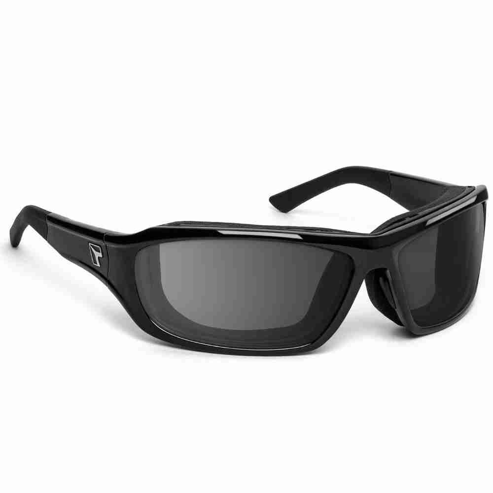 Derby Glossy Black Gray Angle