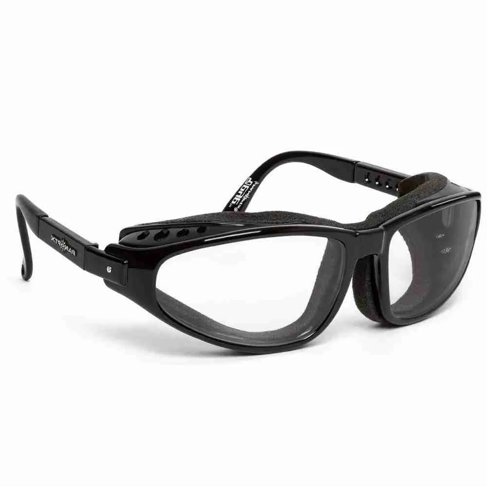 Raptor Glossy Black Clear Angle