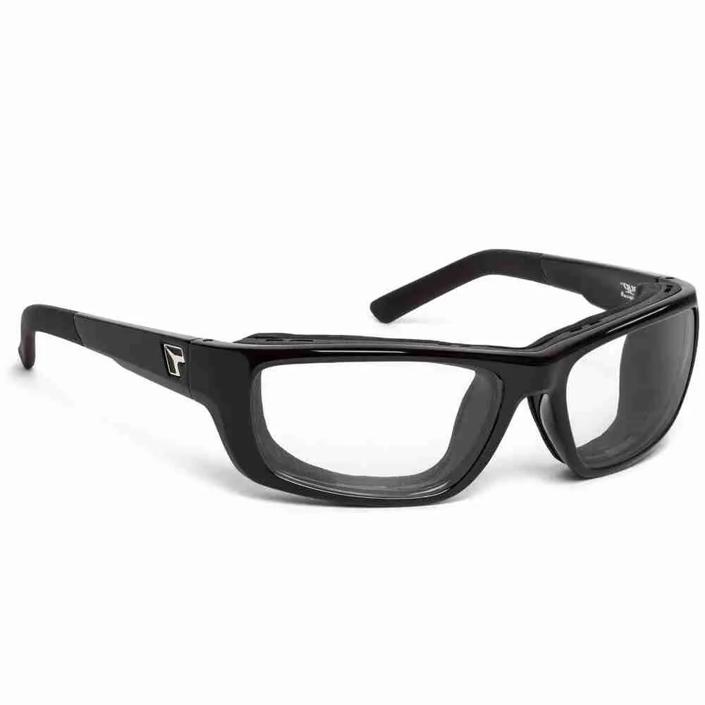 Ventus Gloss Black Clear Angle