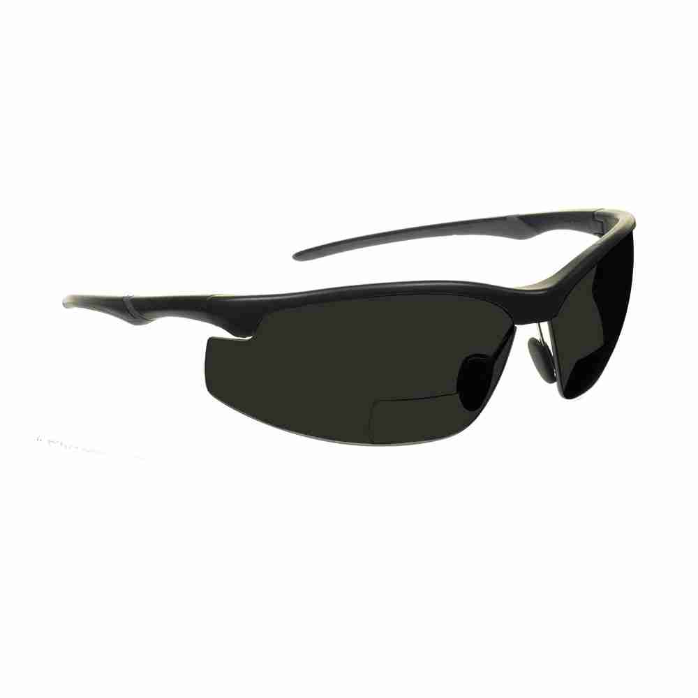 Dolphin Matte Black Smoke Angle