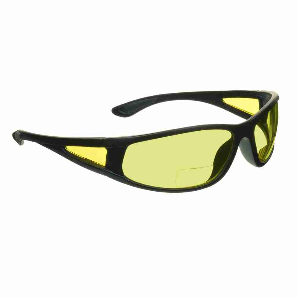 Eliminator Matte Black Yellow Angle