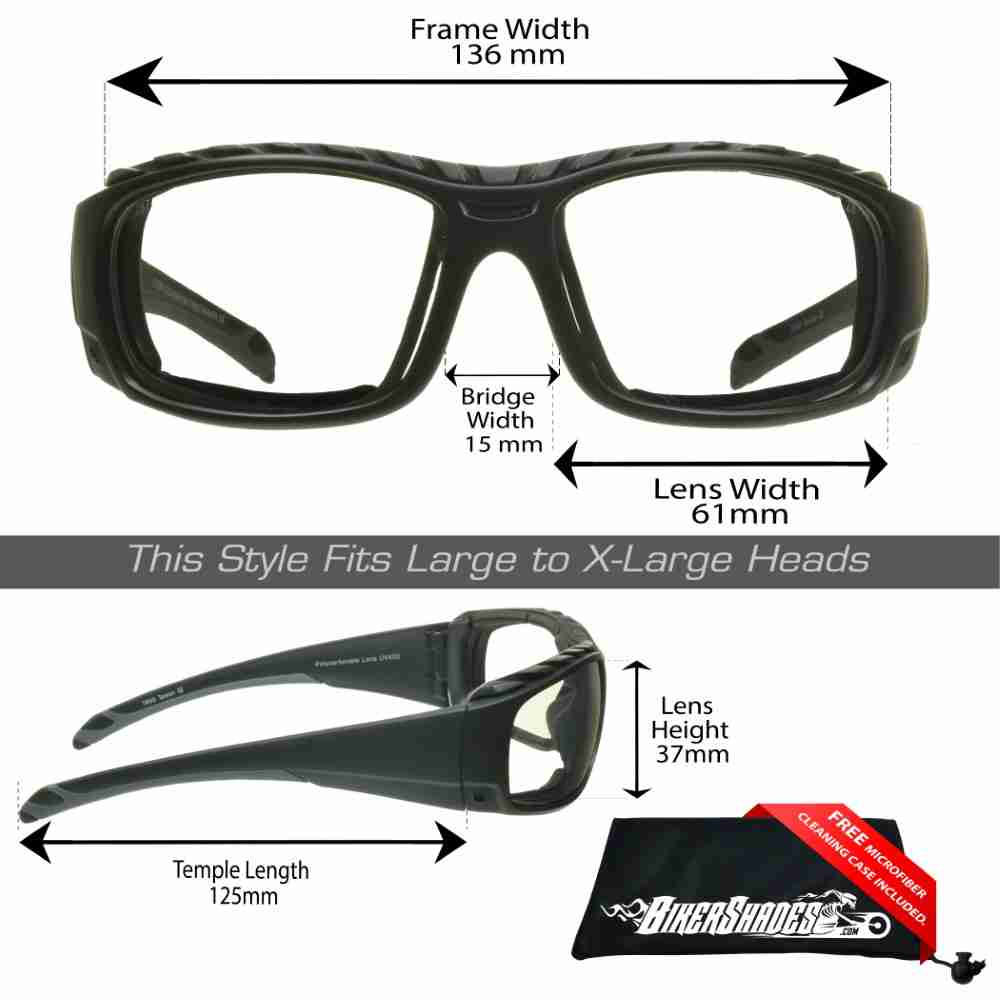 Marauder Clear Sizes Custom