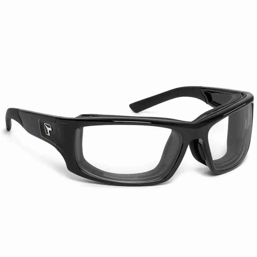 Panhead Glossy Black Clear Angle