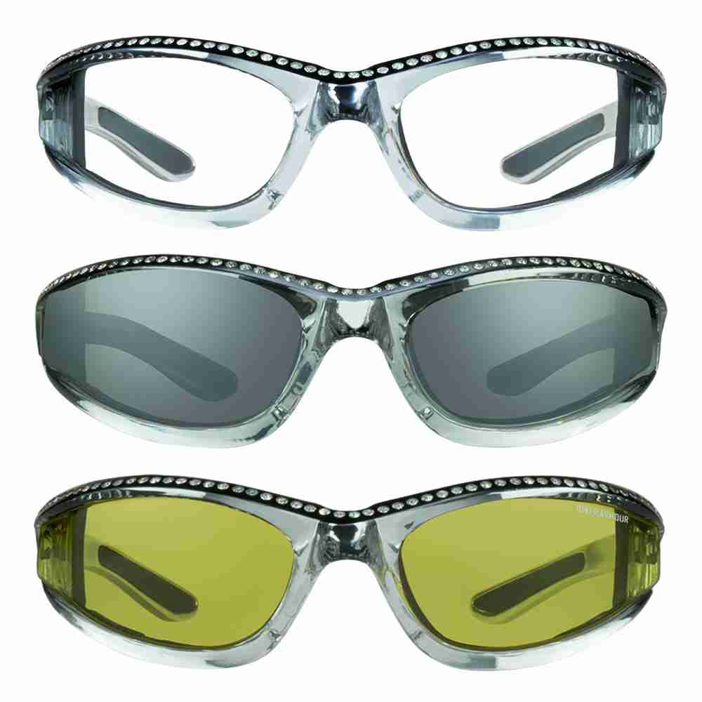 1 Black Clear x Black Smoke x Black Yellow