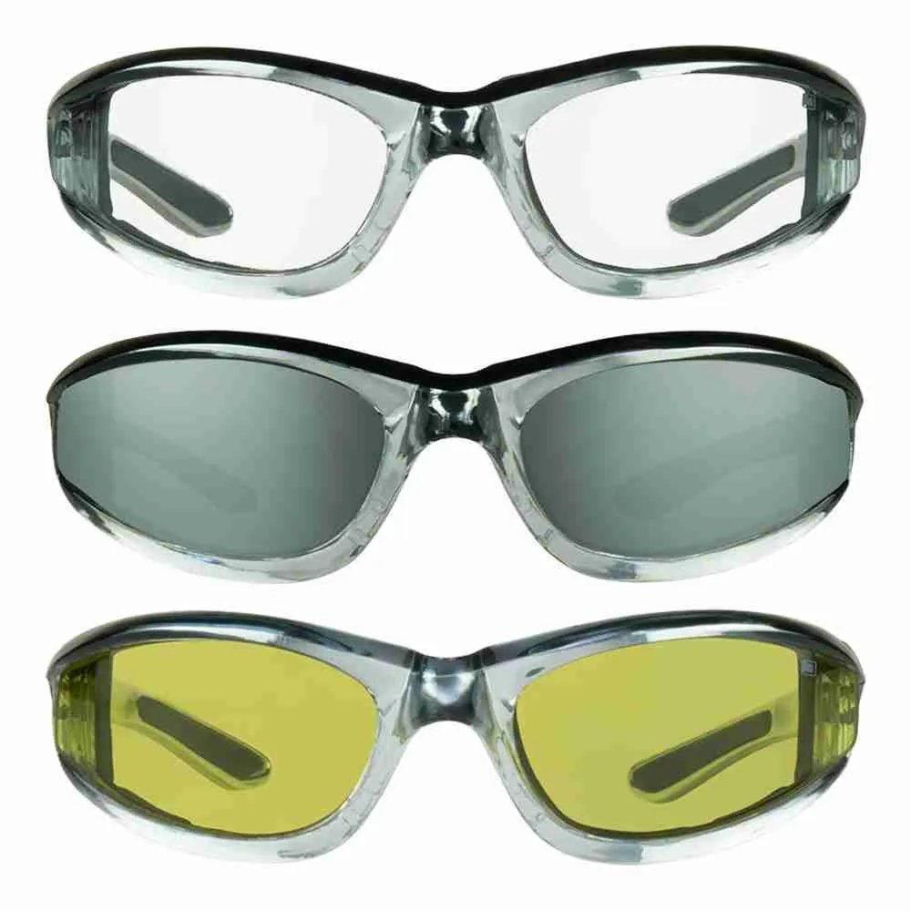 Magnum Chrome 1 Black Clear x Black Smoke x Black Yellow