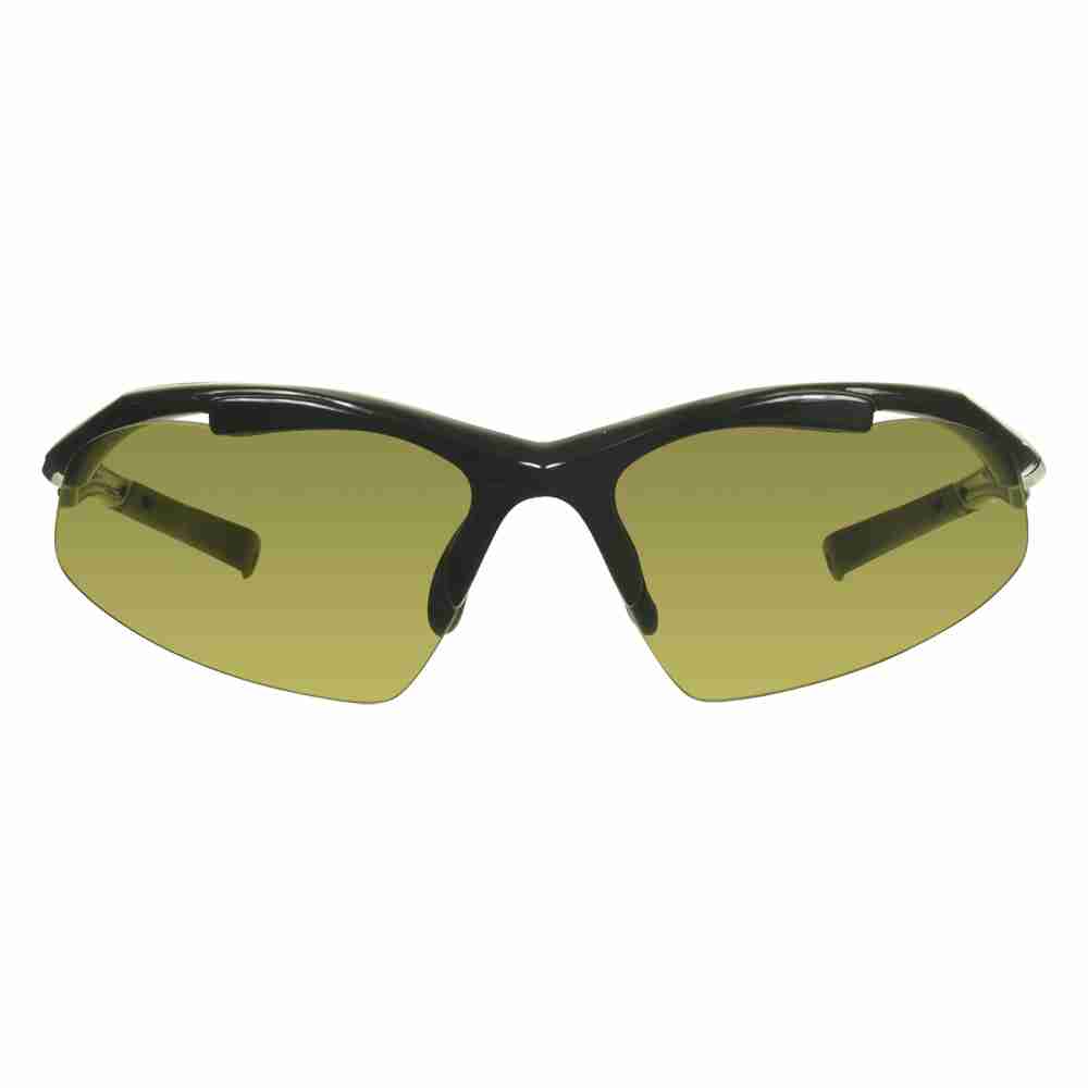 Backspin Glossy Black Green Smoke Front
