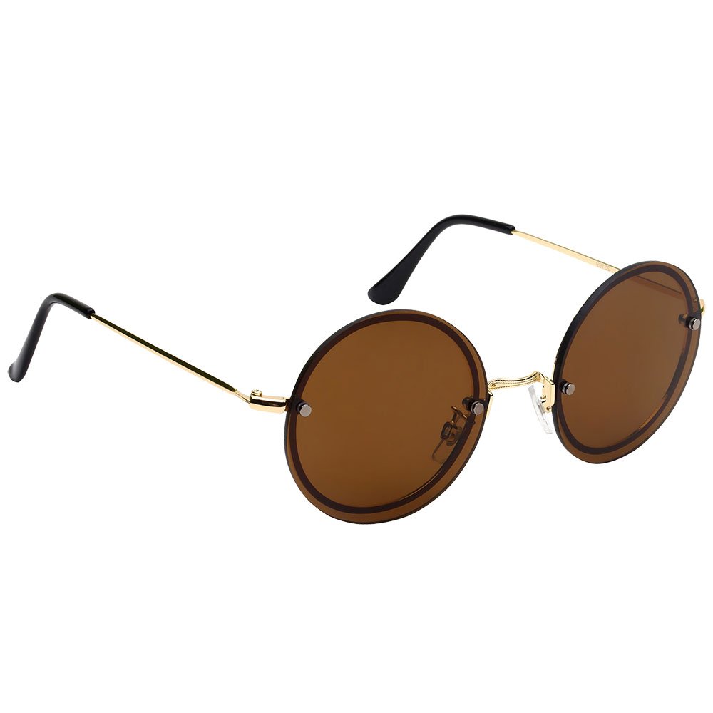 Gold Mirror Brown Angle