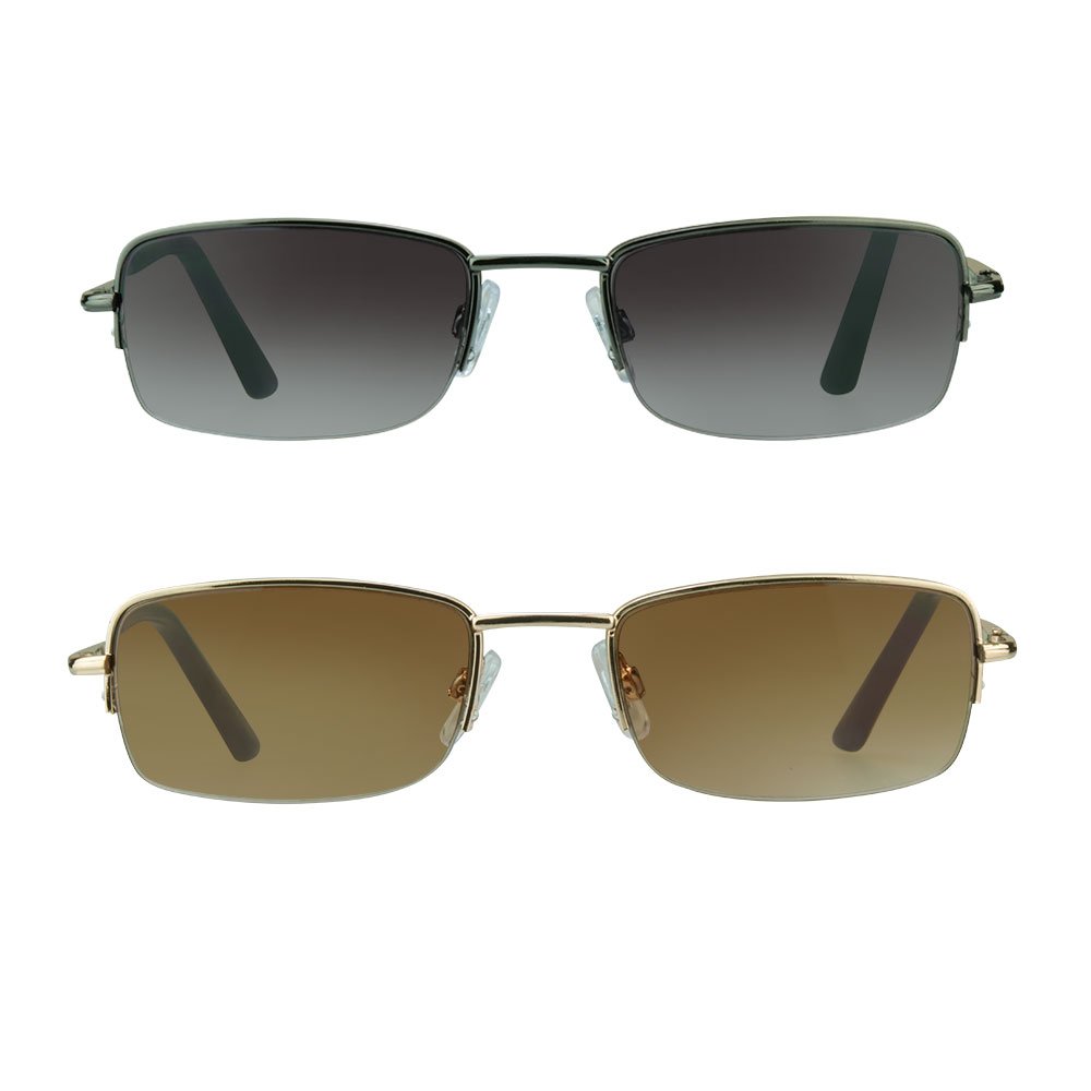 1 Gunmetal Smoke Gold Brown
