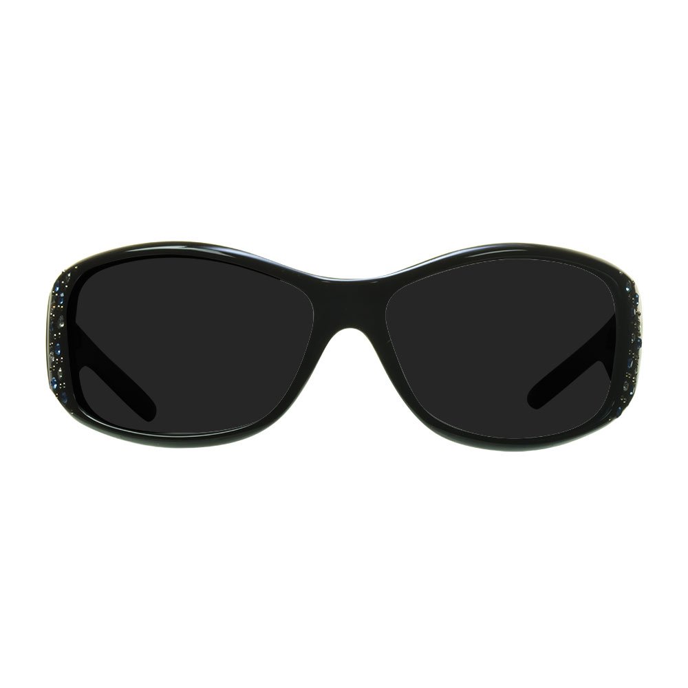 Carina POL Black Blue Smoke Front